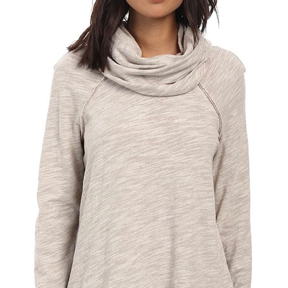 Free People Cocoon cowl neck pull over